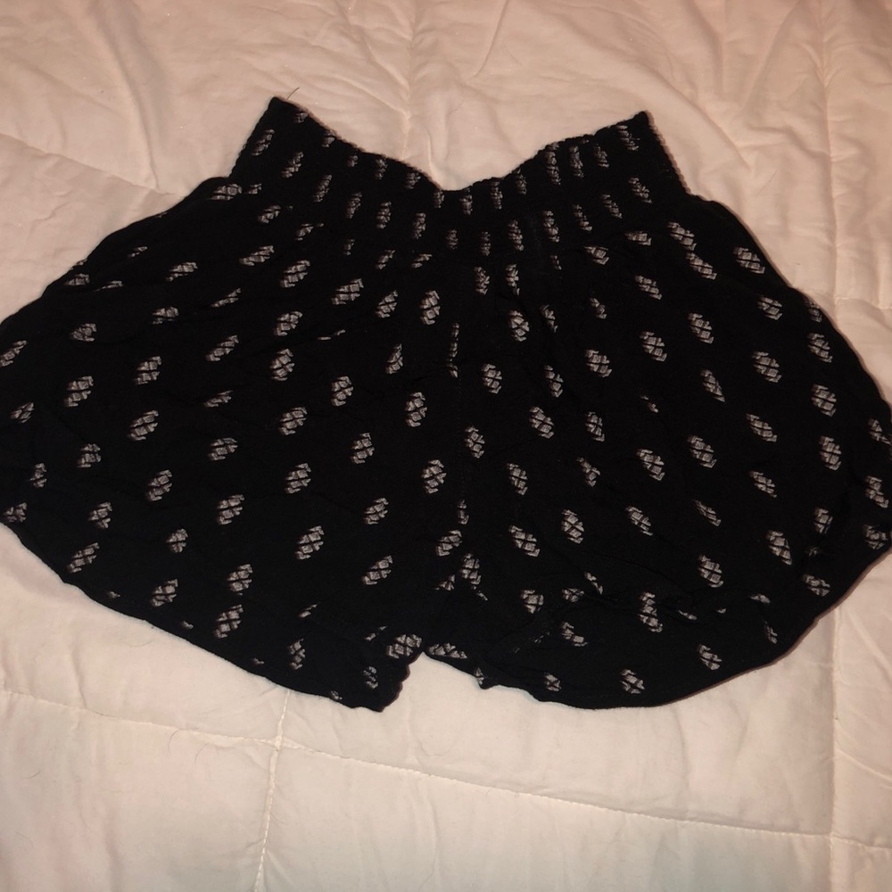 Patterned Flowy Shorts